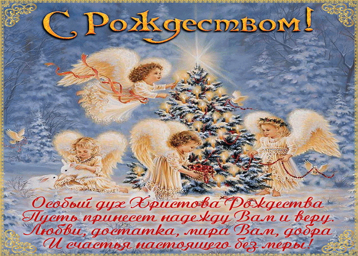 Рождество Христово дарит сердцу радость и покой