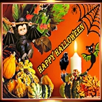 Картинка с праздником хеллоуин